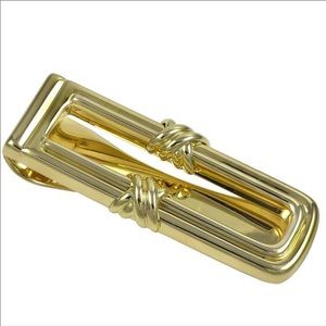 Tiffany & Co. 18k yellow gold money clip